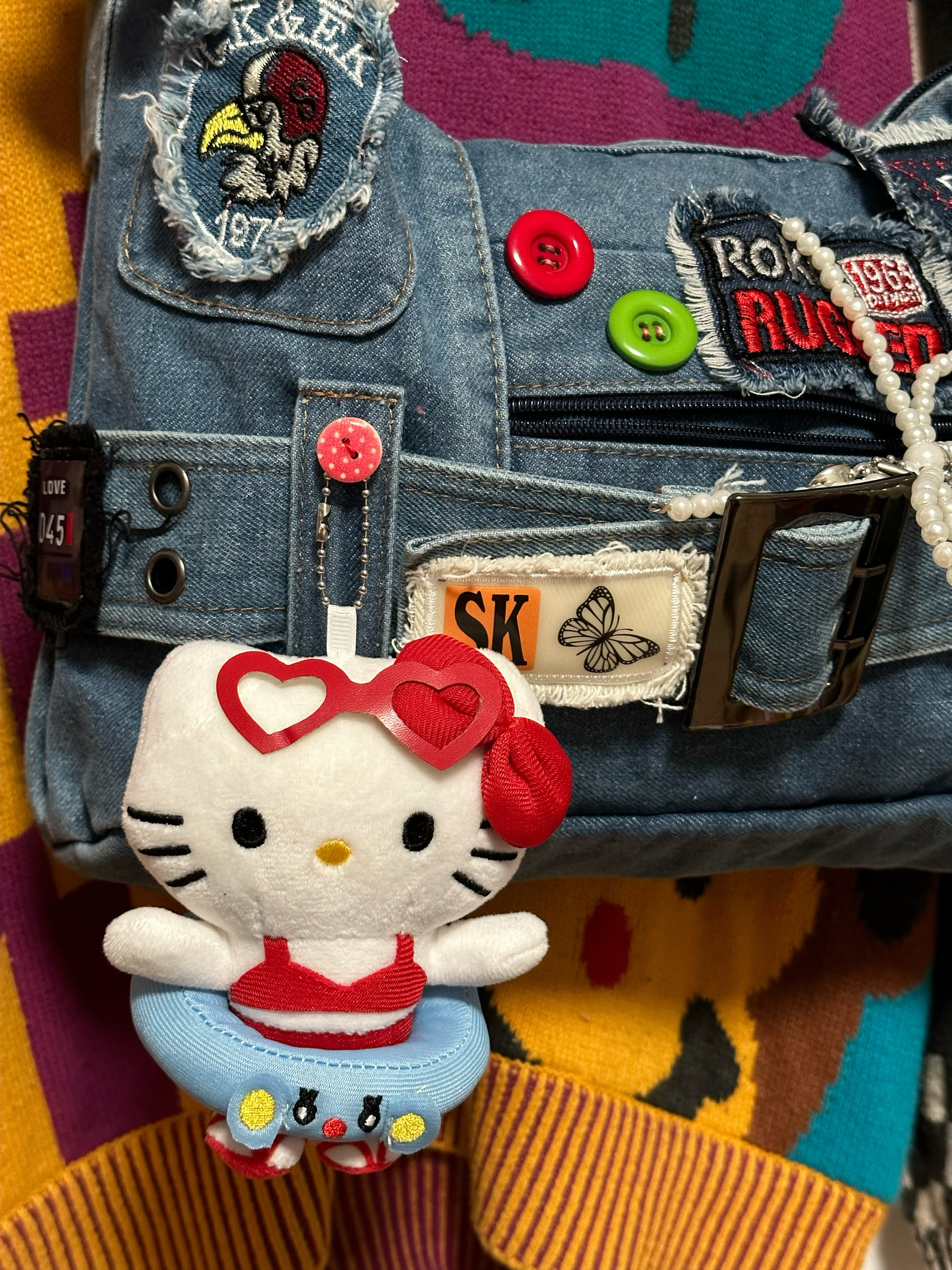 Trendy Cute Cartoon Plush Cat Keychain Pendant for Backpack - Adorable Doll Accessory for Students Trendy Cute Cartoon Plush Cat Keychain Pendant for Backpack - Adorable Doll Accessory for Students