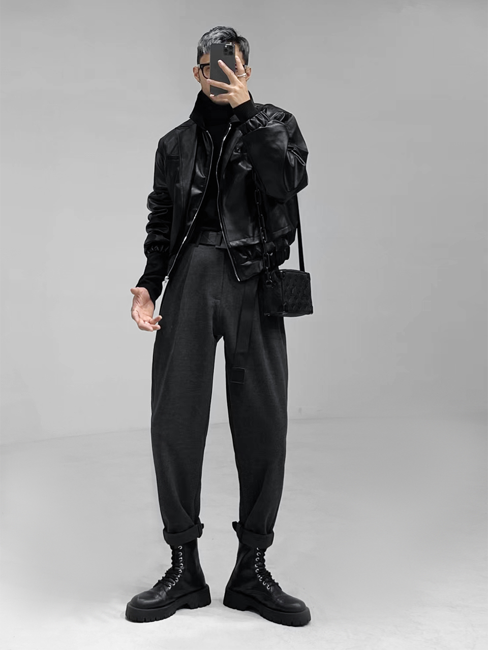 Trendy Loose Tapered Casual Pants with Built-In Belt - Versatile Dragon Dadao Style for Effortless Fashion Trendy Loose Tapered Casual Pants with Built-In Belt - Versatile Dragon Dadao Style for Effortless Fashion