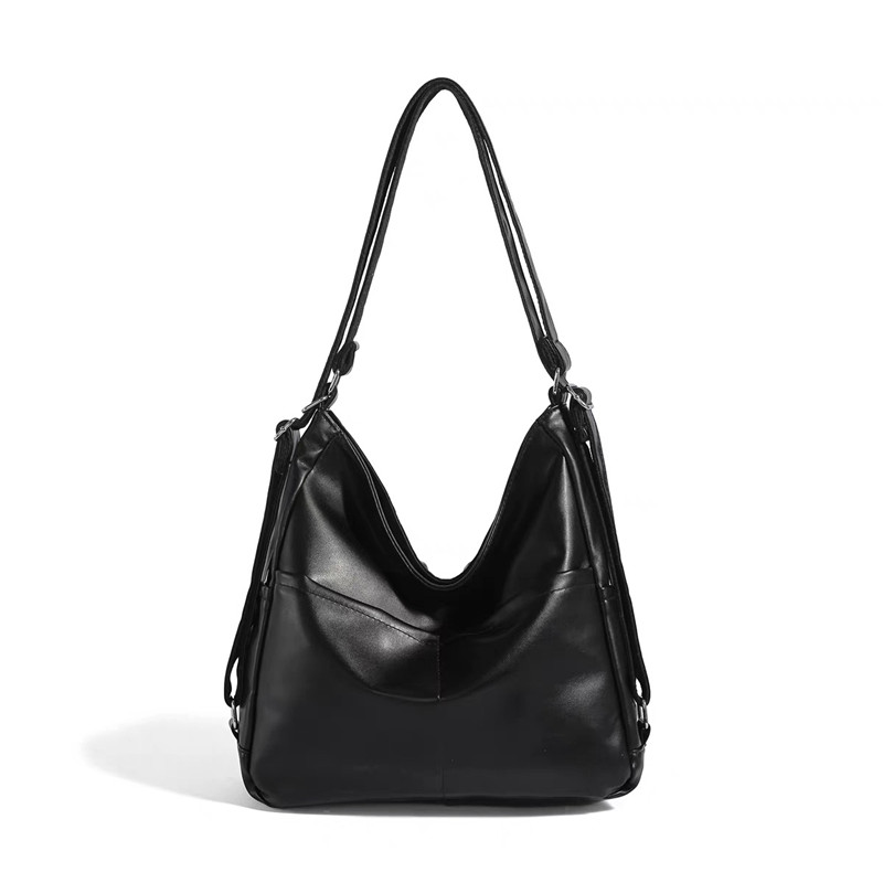 Trendy Minimalist Women's Bag 2025 - Large Capacity Soft Leather Shoulder & Backpack for Commuting, High-Quality Fashion Accessory