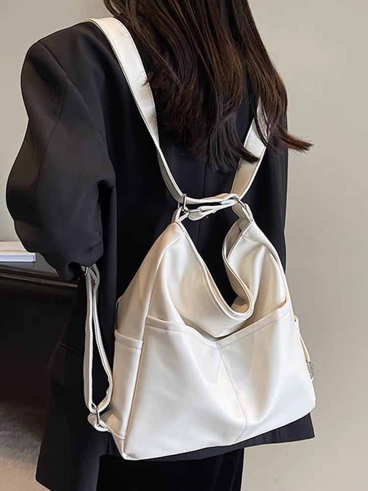 Trendy Minimalist Women's Bag 2025 - Large Capacity Soft Leather Shoulder & Backpack for Commuting, High-Quality Fashion Accessory Trendy Minimalist Women's Bag 2025 - Large Capacity Soft Leather Shoulder & Backpack for Commuting, High-Quality Fashion Accessory