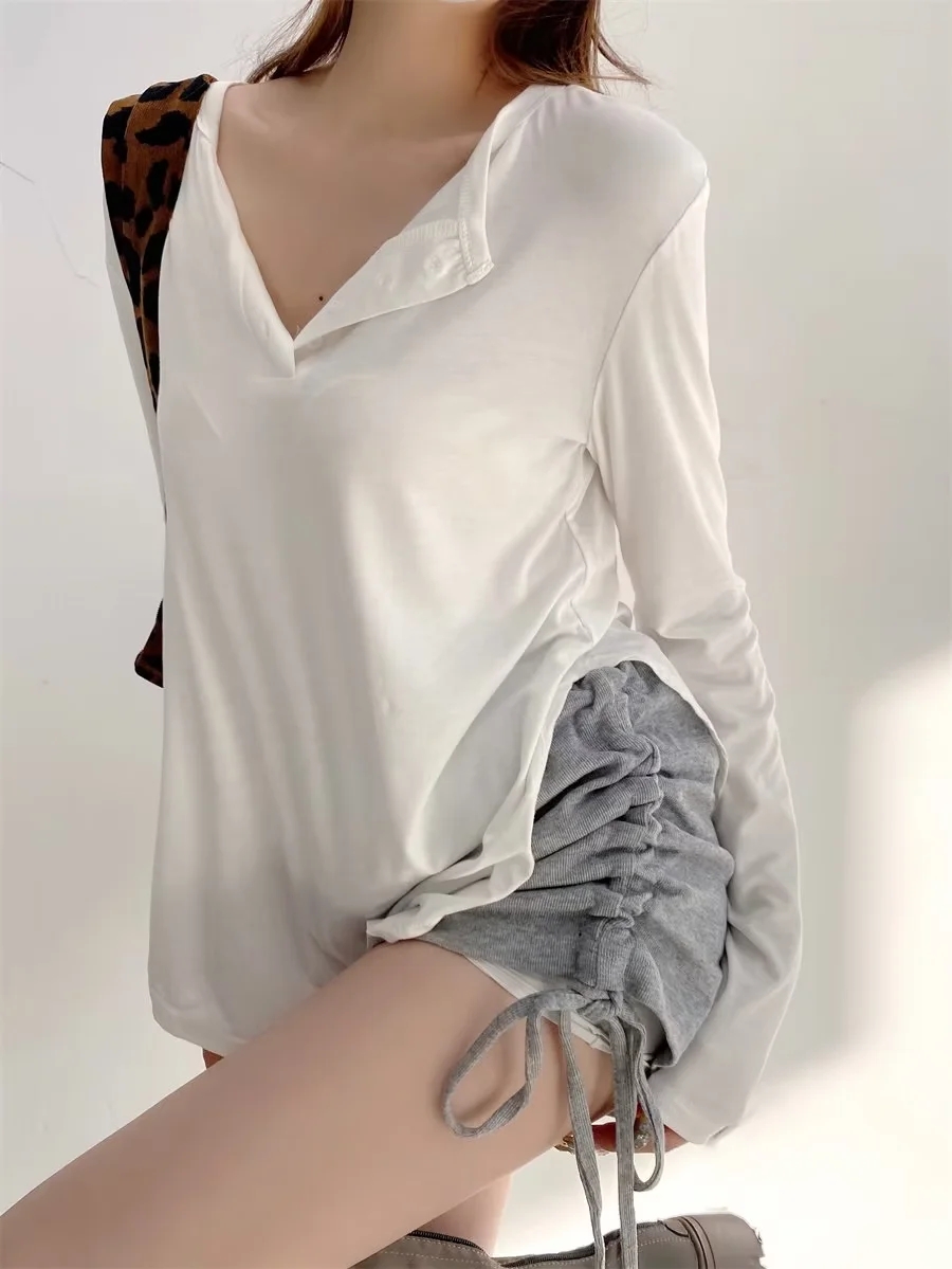 Trendy Multicolor Loose Long Sleeve Women's K-Pop Hip-Hop Jazz Top - Street Dance American Style Outerwear Trendy Multicolor Loose Long Sleeve Women's K-Pop Hip-Hop Jazz Top - Street Dance American Style Outerwear