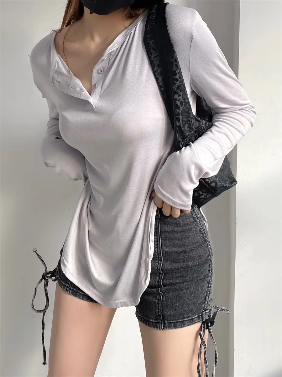 Trendy Multicolor Loose Long Sleeve Women's K-Pop Hip-Hop Jazz Top - Street Dance American Style Outerwear Trendy Multicolor Loose Long Sleeve Women's K-Pop Hip-Hop Jazz Top - Street Dance American Style Outerwear