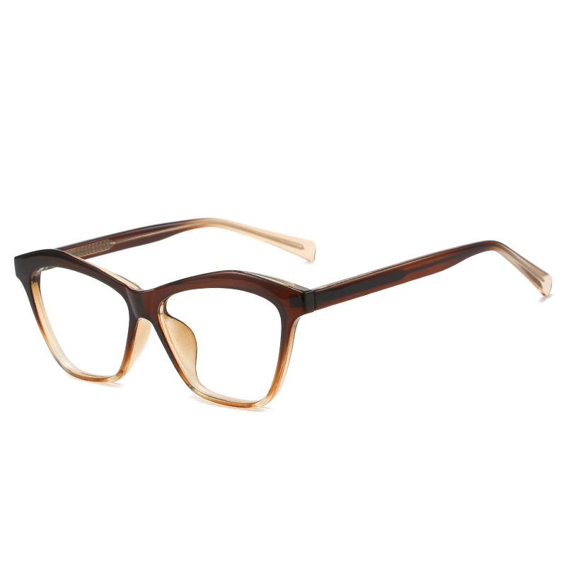 Trendy Retro Cat-Eye Glasses for Women - Multi-Faceted Black Frame, Ideal for Myopia, Flattering for Round & Square Faces Trendy Retro Cat-Eye Glasses for Women - Multi-Faceted Black Frame, Ideal for Myopia, Flattering for Round & Square Faces