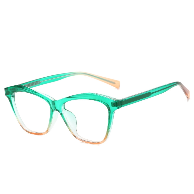 Trendy Retro Cat-Eye Glasses for Women - Multi-Faceted Black Frame, Ideal for Myopia, Flattering for Round & Square Faces Trendy Retro Cat-Eye Glasses for Women - Multi-Faceted Black Frame, Ideal for Myopia, Flattering for Round & Square Faces