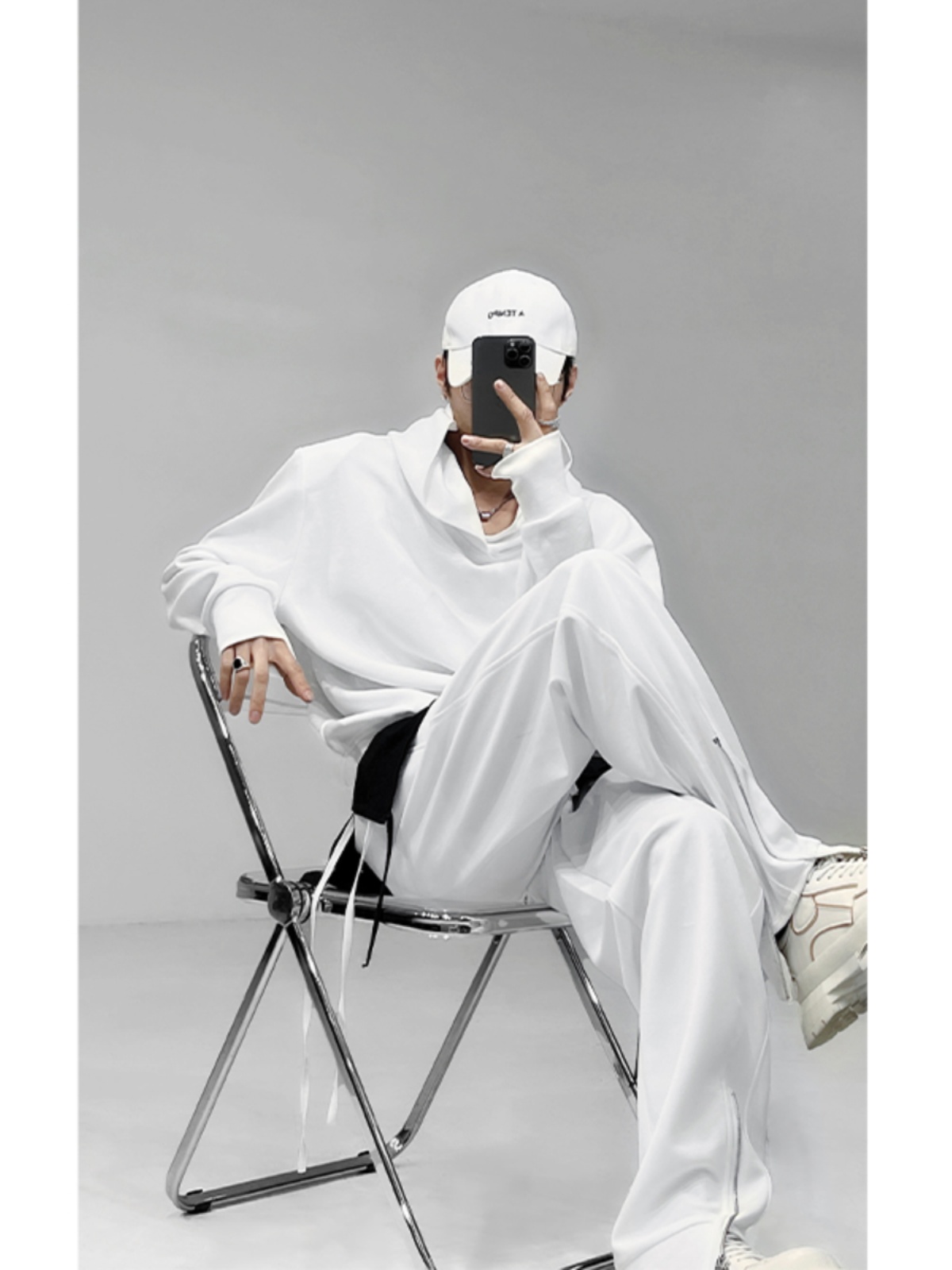 Trendy Streetwear Casual Dragon Dadao Top in Two Colors - Urban Style for Everyday Wear