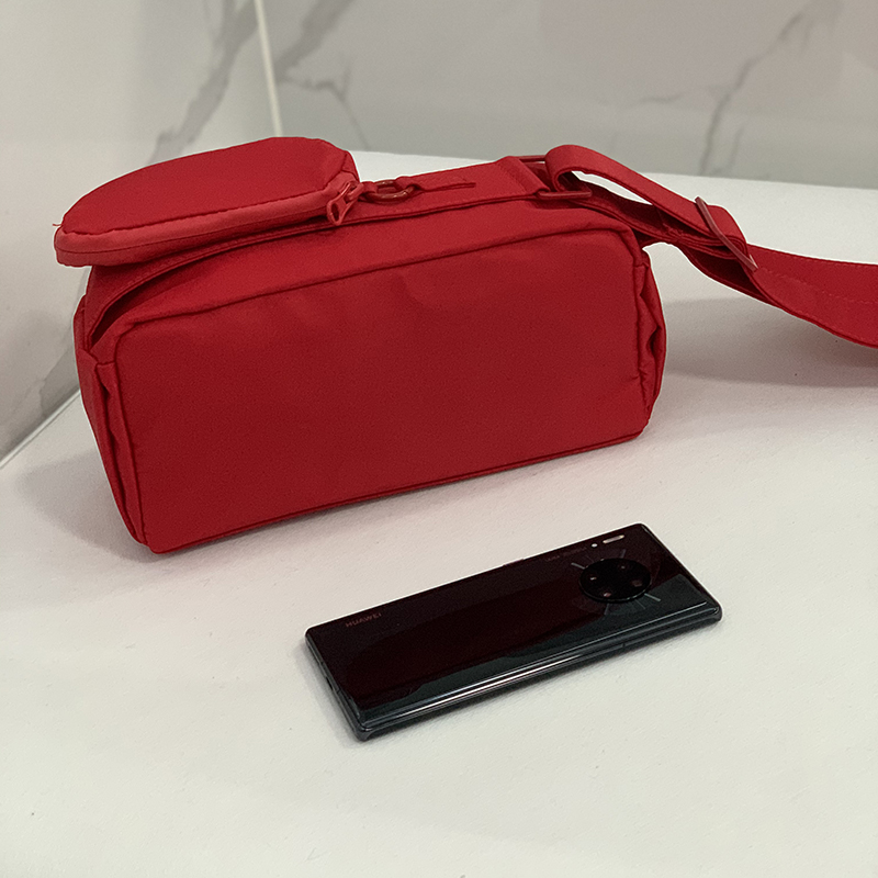 Trendy Waterproof Crossbody Pillow Bag for Girls - Casual Sports Style Shoulder Bag with Unique Personality Design