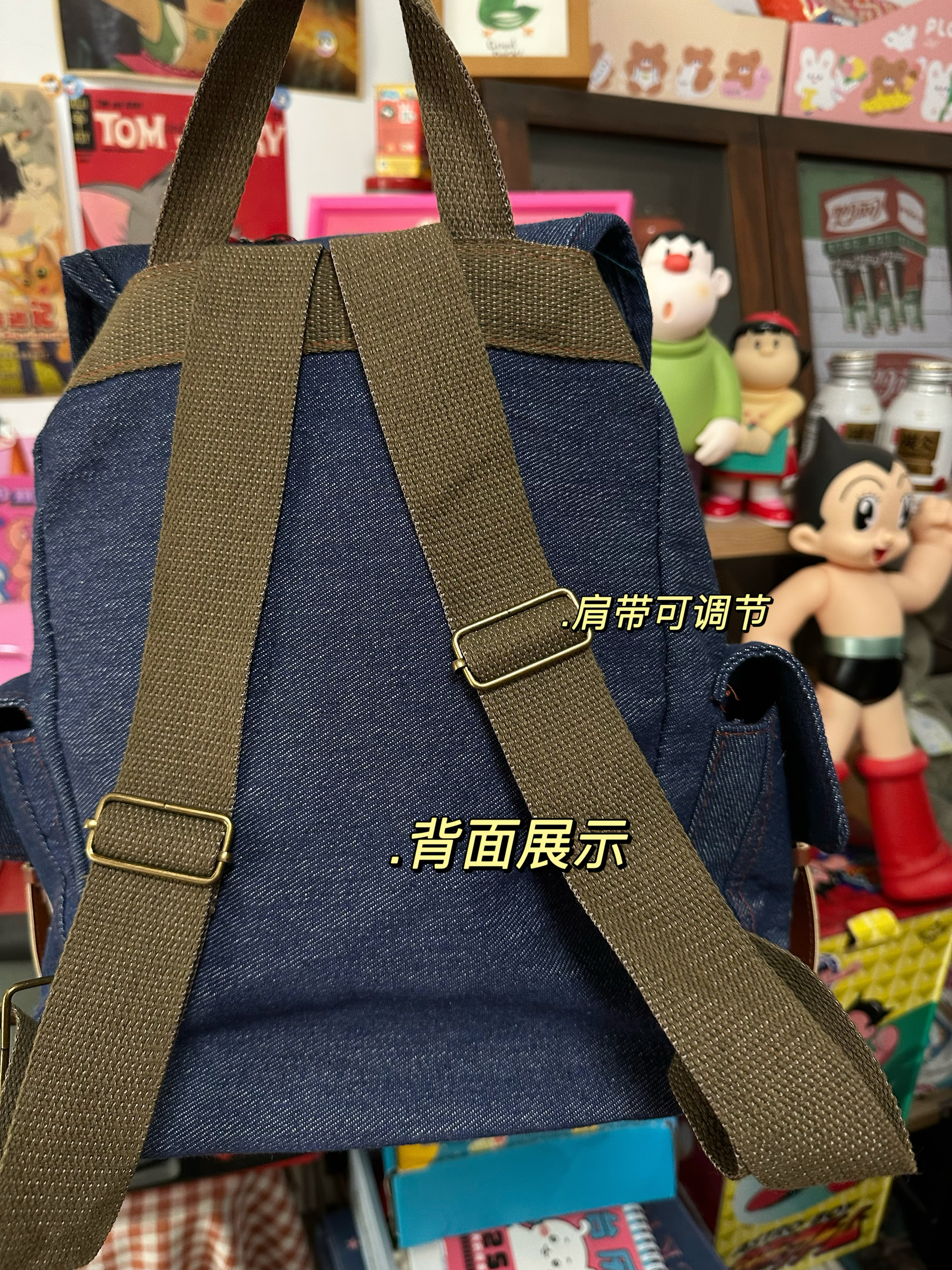 Trendy Y2K Large-Capacity Denim Backpack for Women, Stylish Retro Bag, Versatile Fashion Backpack Trendy Y2K Large-Capacity Denim Backpack for Women, Stylish Retro Bag, Versatile Fashion Backpack