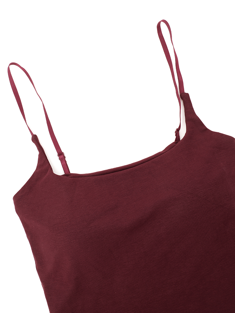 U-Neck Sleeveless Waist-Cinching Off-Shoulder Camisole for Women - Summer Korean Style Slim Fit Short Versatile Top