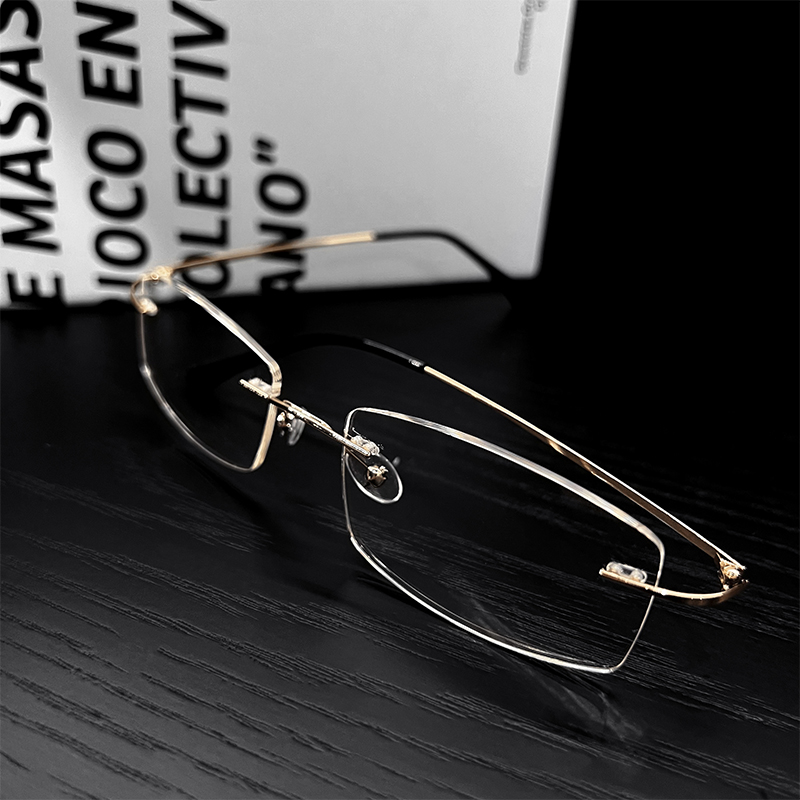 Ultra-Light Frameless Glasses for Unisex - Trendy Makeup-Free Magic Frame, 2025 Fashion Statement