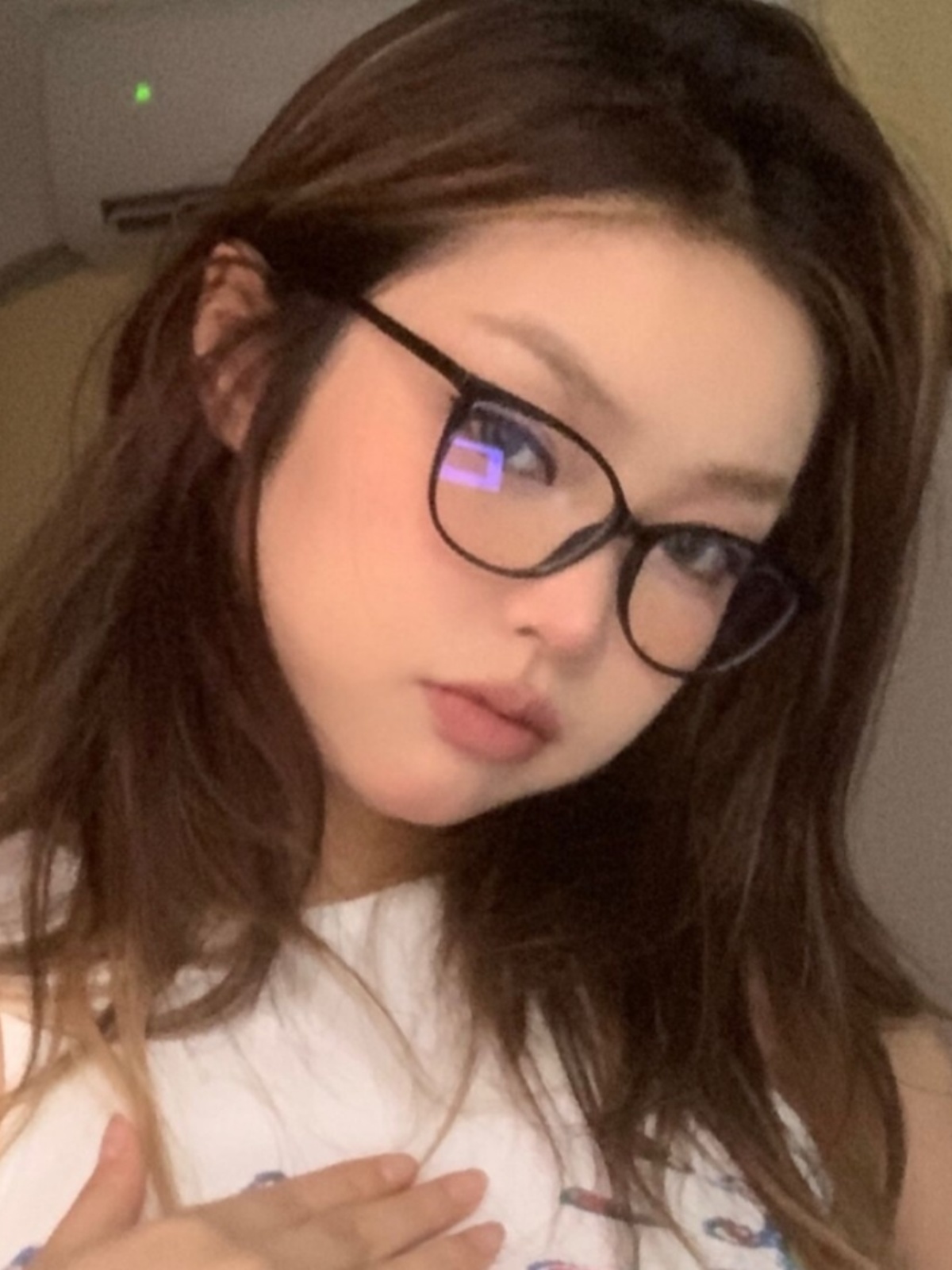 Ultra-Light Retro Cat-Eye Eyeglasses Frame - Black Thin Edge Makeup-Free Prescription Glasses for Women - Y2K Style