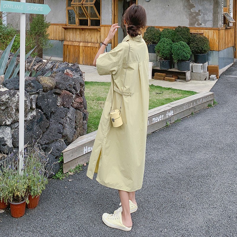 Unique High-End Shirt Dress for Women - Summer 2025, Stylish Loose Fit, Relaxed Long Design, Trendy Fashion Statement Unique High-End Shirt Dress for Women - Summer 2025, Stylish Loose Fit, Relaxed Long Design, Trendy Fashion Statement