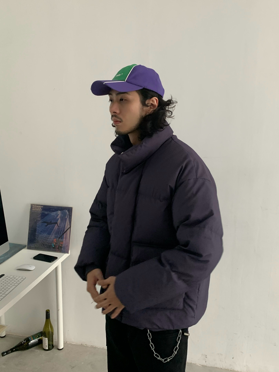 Unisex High Neck Short Puffer Jacket - Thickened Winter Outdoor Coat for Men and Women - Fashionable Mountain Series Unisex High Neck Short Puffer Jacket - Thickened Winter Outdoor Coat for Men and Women - Fashionable Mountain Series