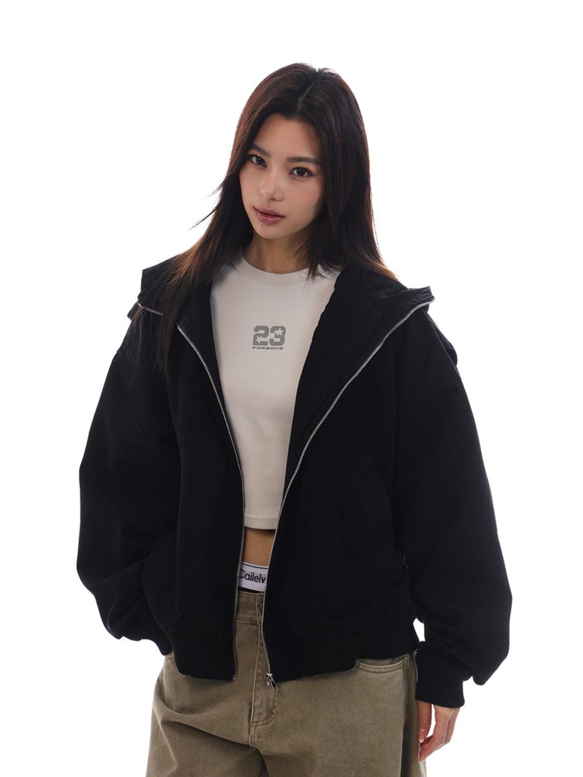 Unisex Retro Clean Fit Jacket - Versatile Casual Outerwear for American High Street Style Unisex Retro Clean Fit Jacket - Versatile Casual Outerwear for American High Street Style