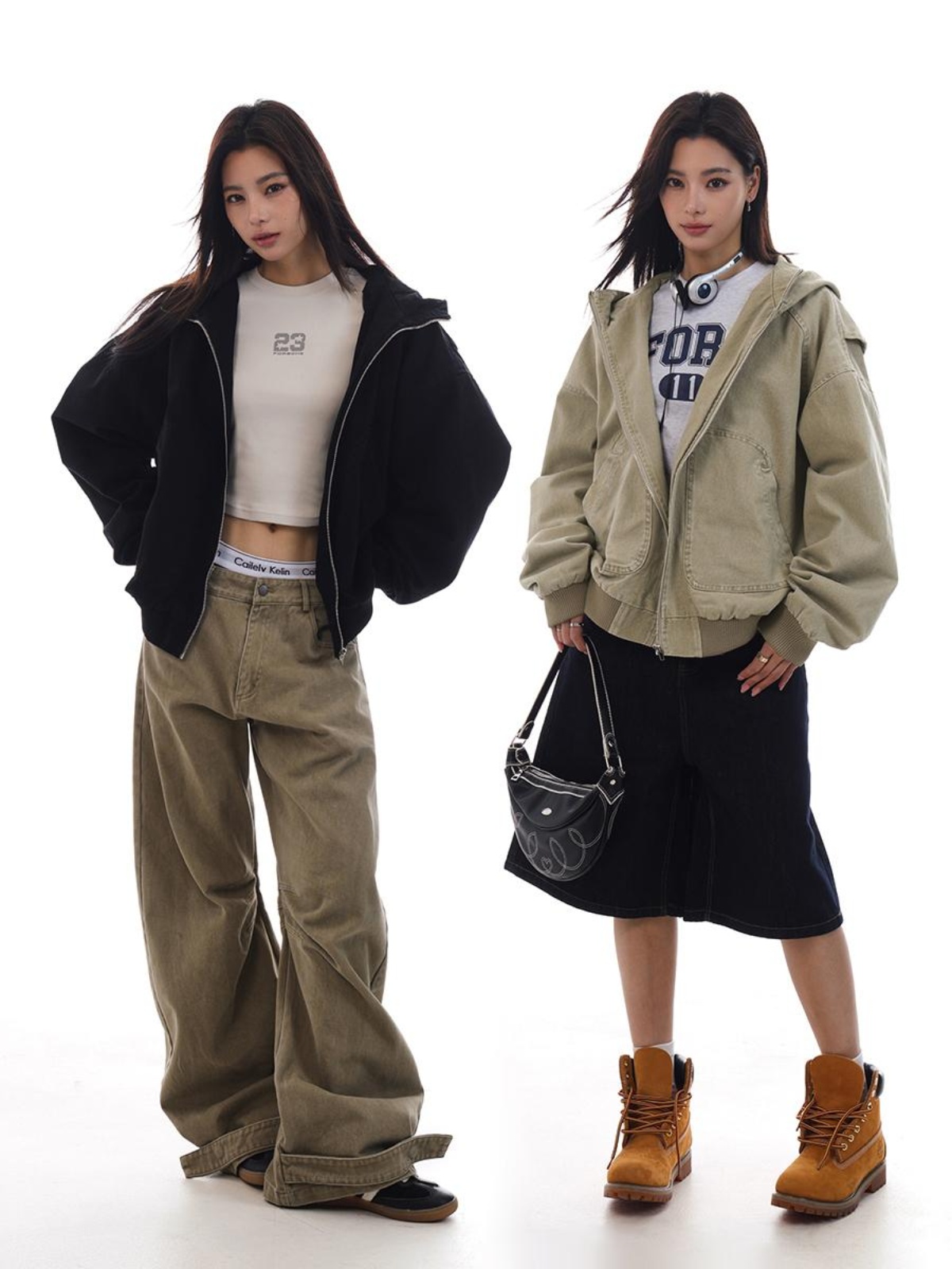 Unisex Retro Clean Fit Jacket - Versatile Casual Outerwear for American High Street Style Unisex Retro Clean Fit Jacket - Versatile Casual Outerwear for American High Street Style