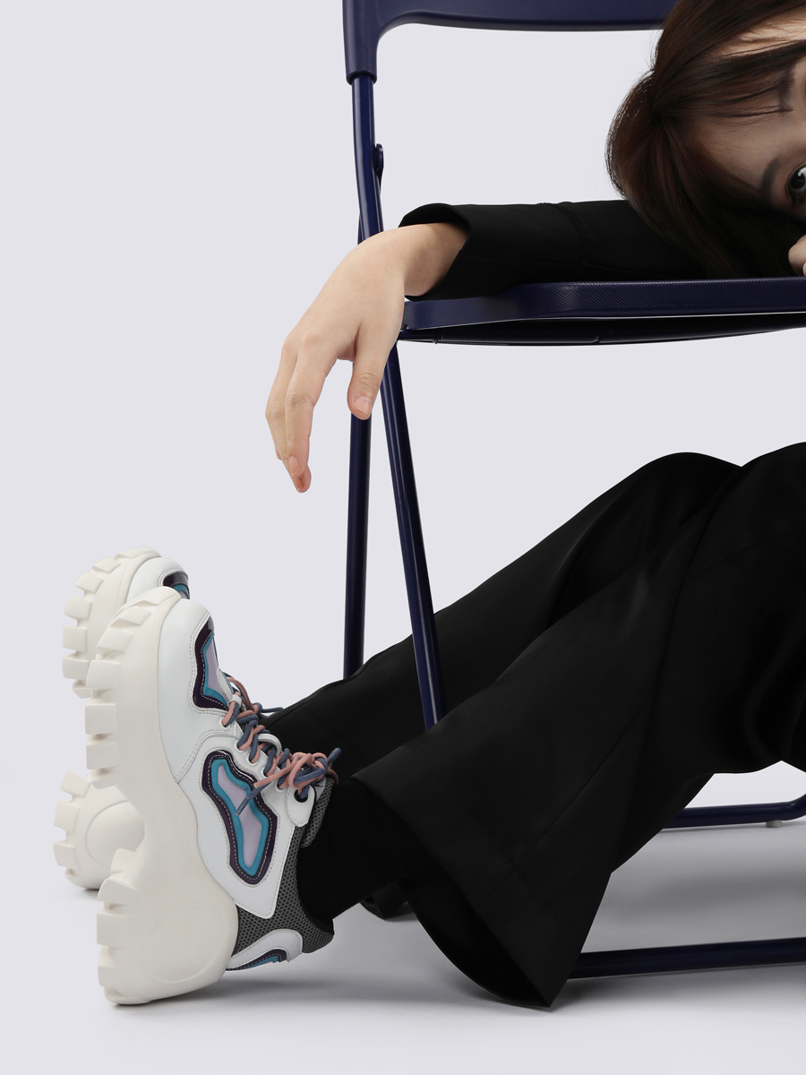 Unisex Thick-Soled Height-Increasing Casual Sports Shoes for Women - 2025 Spring/Summer Fashion Footwear