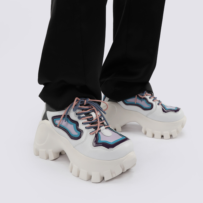 Unisex Thick-Soled Height-Increasing Casual Sports Shoes for Women - 2025 Spring/Summer Fashion Footwear