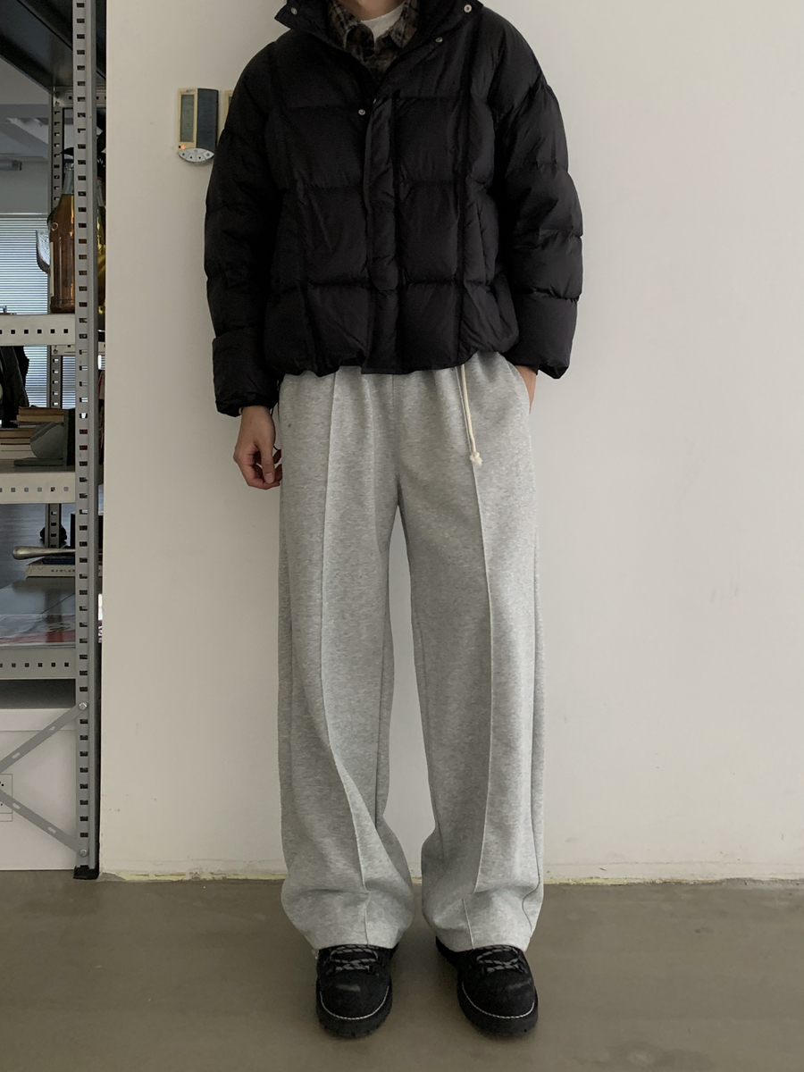 Unisex Vintage-Inspired Wide-Leg Sweatpants - Casual Streetwear for Winter - Trendy Loose Fit Sports Pants