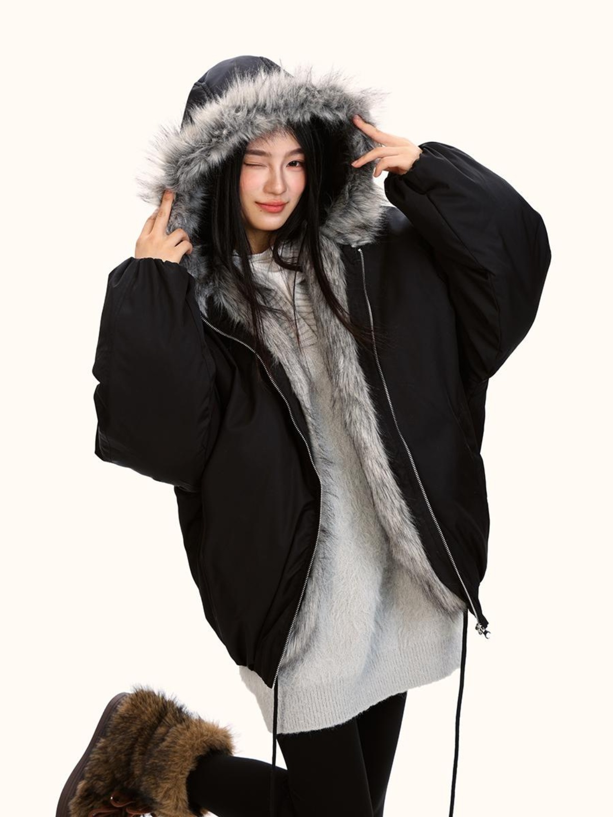 Unisex Winter Cotton Jacket - Trendy American Style, Warm and Comfortable Coat for Men and Women Unisex Winter Cotton Jacket - Trendy American Style, Warm and Comfortable Coat for Men and Women