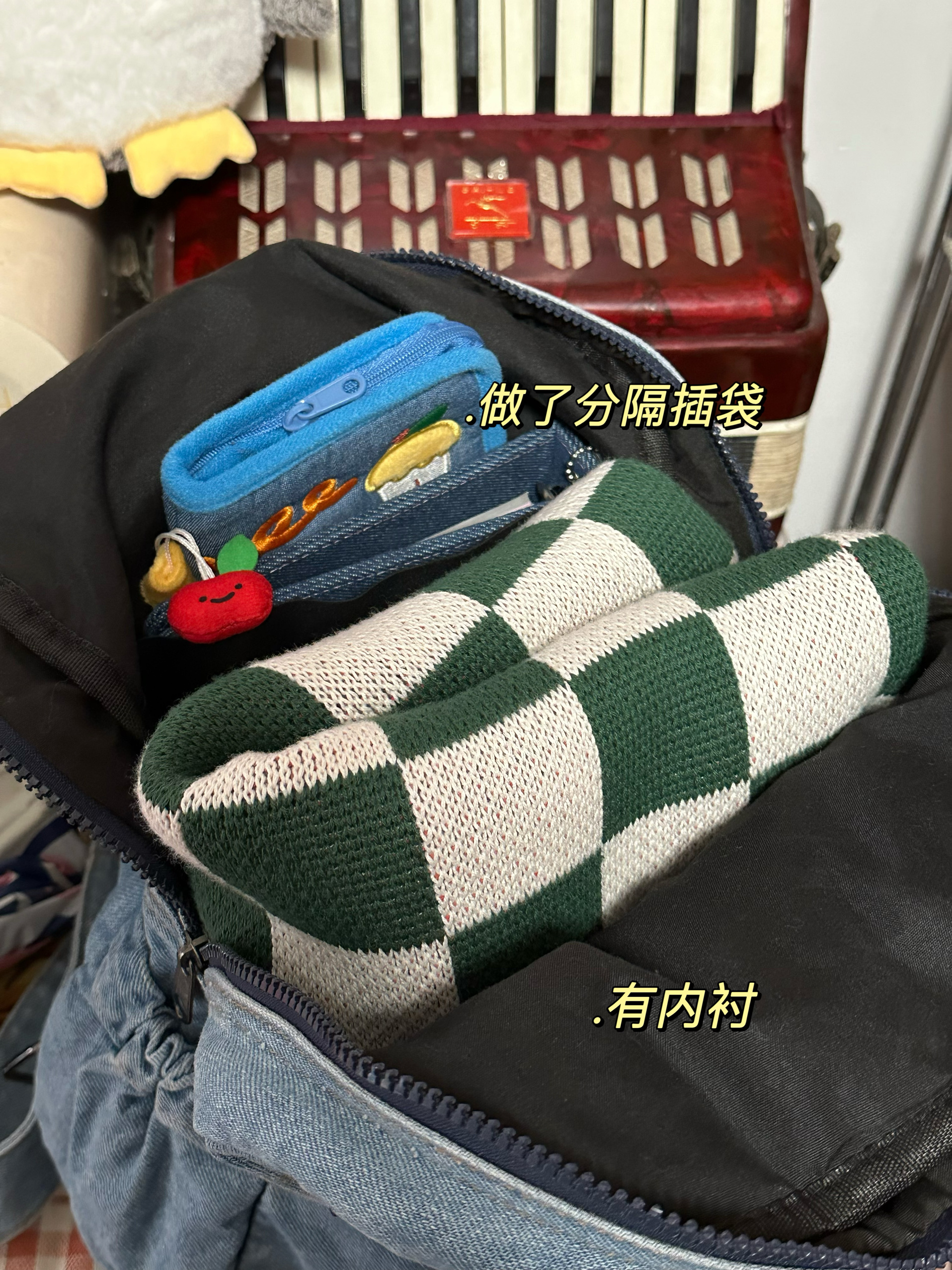 Versatile Large-Capacity Denim Backpack for Students - Quirky Retro Style, Ideal for Y2K Fashion Versatile Large-Capacity Denim Backpack for Students - Quirky Retro Style, Ideal for Y2K Fashion