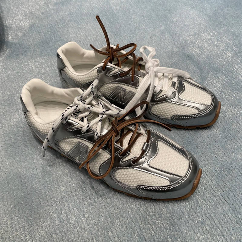 Versatile New Color Dad Shoes for Women - Casual Sports Low-Top Hiking and Training Shoes, Functional Labor Protection Footwear