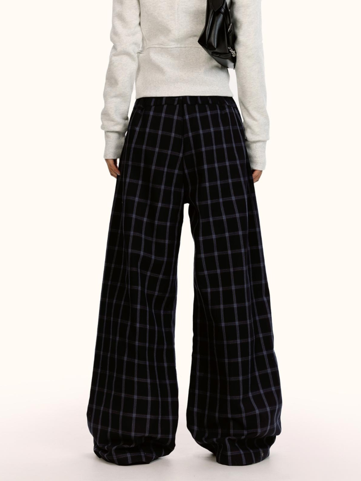 Vintage Checkered Casual Pants for Men & Women, Loose Fit American Streetwear Wide-Leg Trousers, Retro 90s Style Vintage Checkered Casual Pants for Men & Women, Loose Fit American Streetwear Wide-Leg Trousers, Retro 90s Style