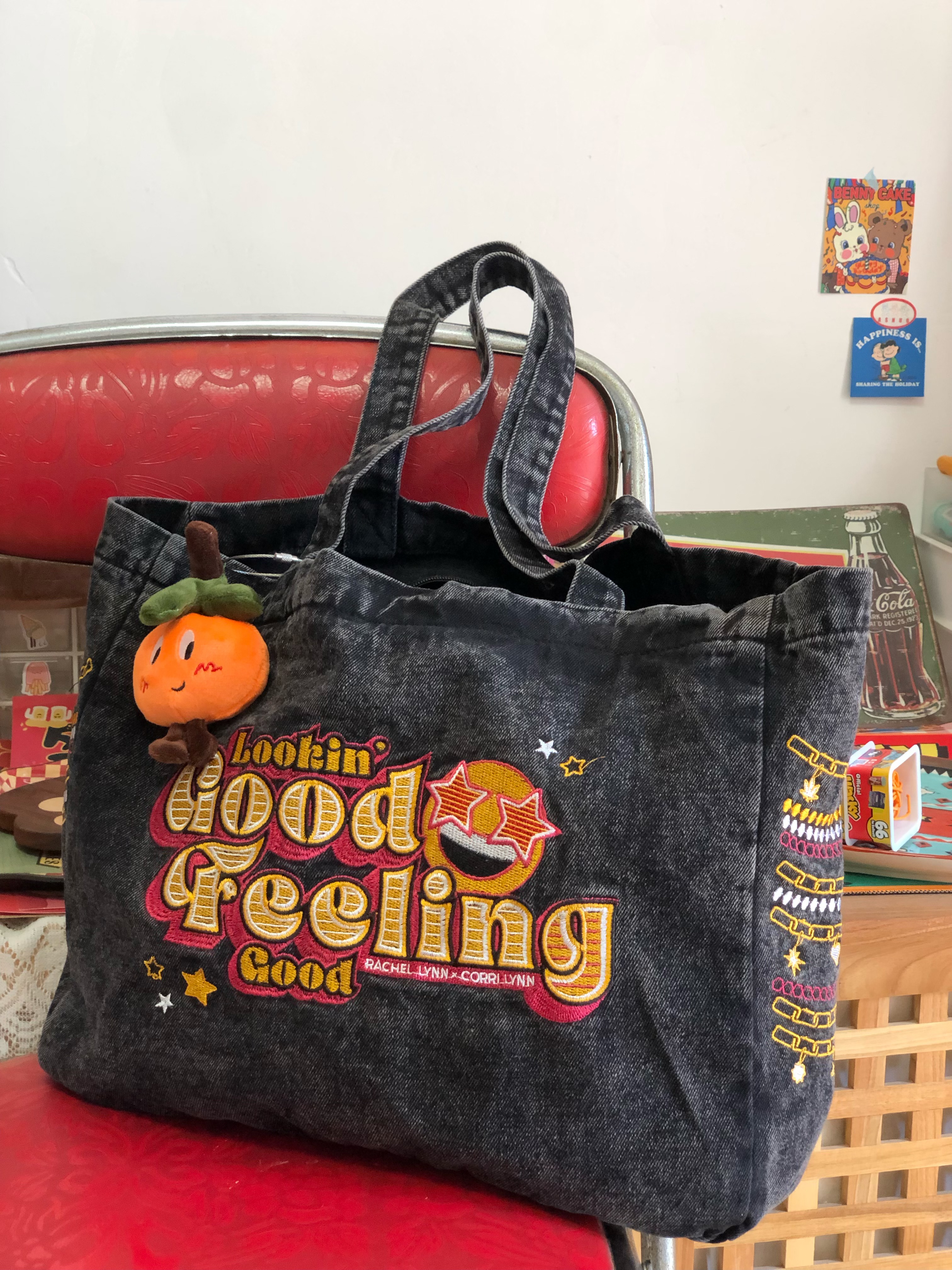 Vintage Korean-Style Denim Shoulder Bag - Retro Large Capacity Commuter Tote for Spring/Summer Students Vintage Korean-Style Denim Shoulder Bag - Retro Large Capacity Commuter Tote for Spring/Summer Students