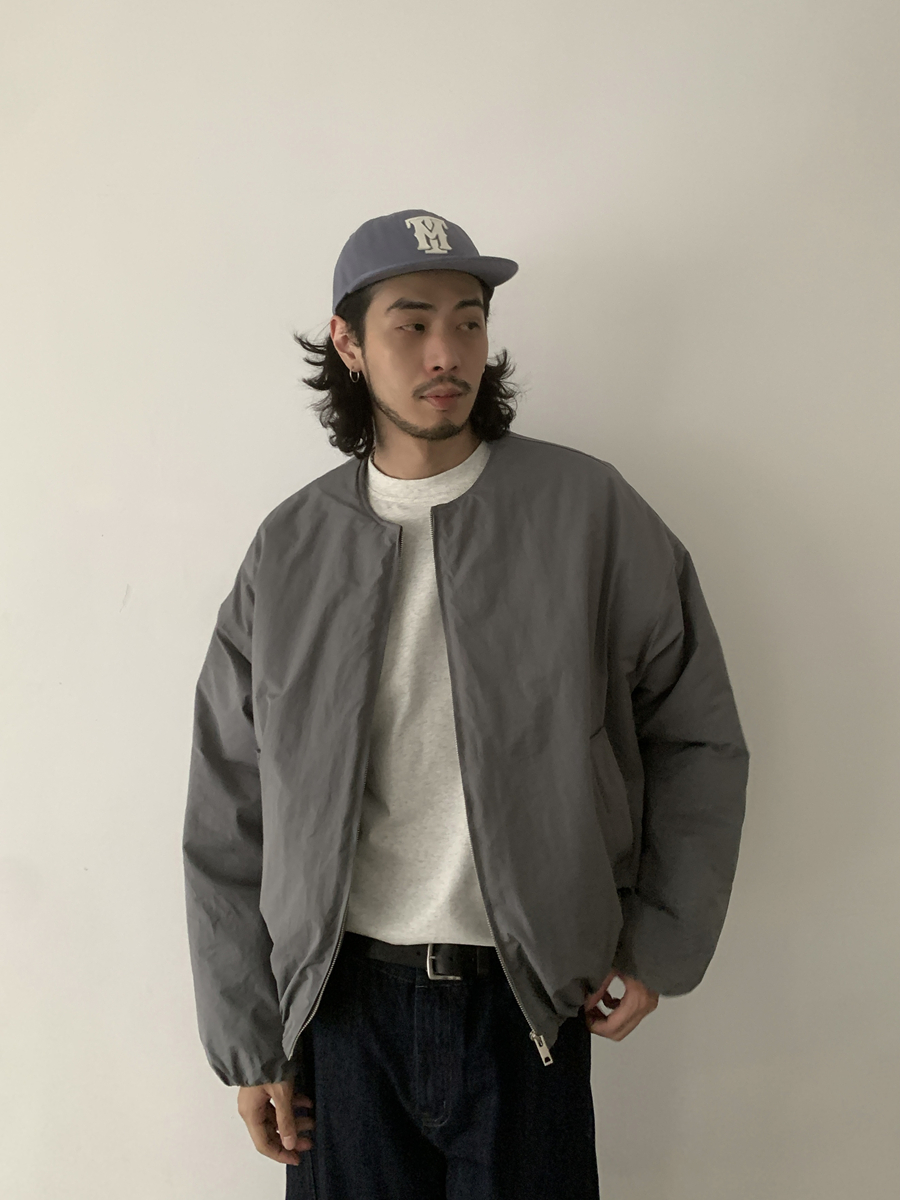 Vintage Oversized Cotton Jacket for Men & Women - Quilted Zip-Up Coat in Japanese Style for Trendy Winter Fashion