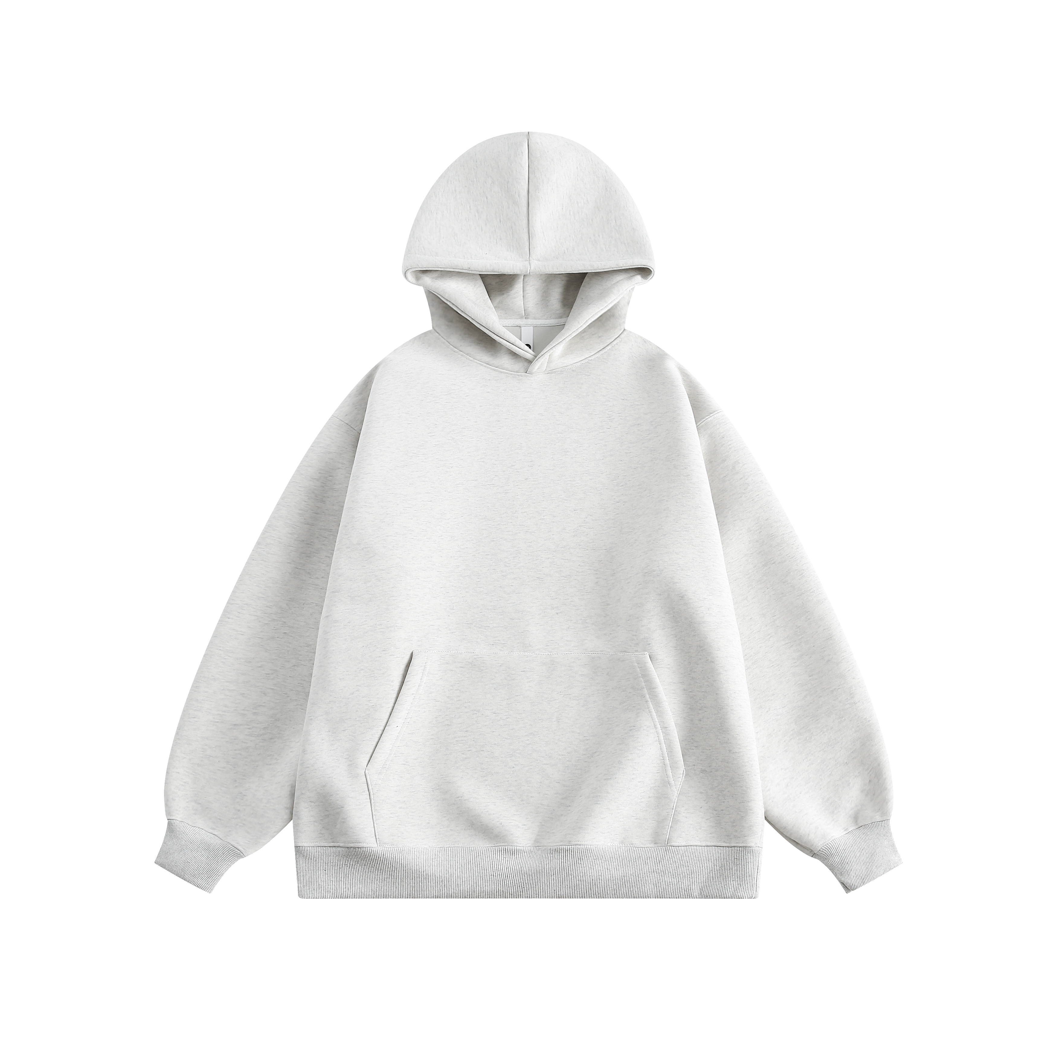 Vintage Solid Color Heavyweight Hoodie for Women - Loose Casual Sweatshirt for Spring and Autumn, 90s Inspired Fashion