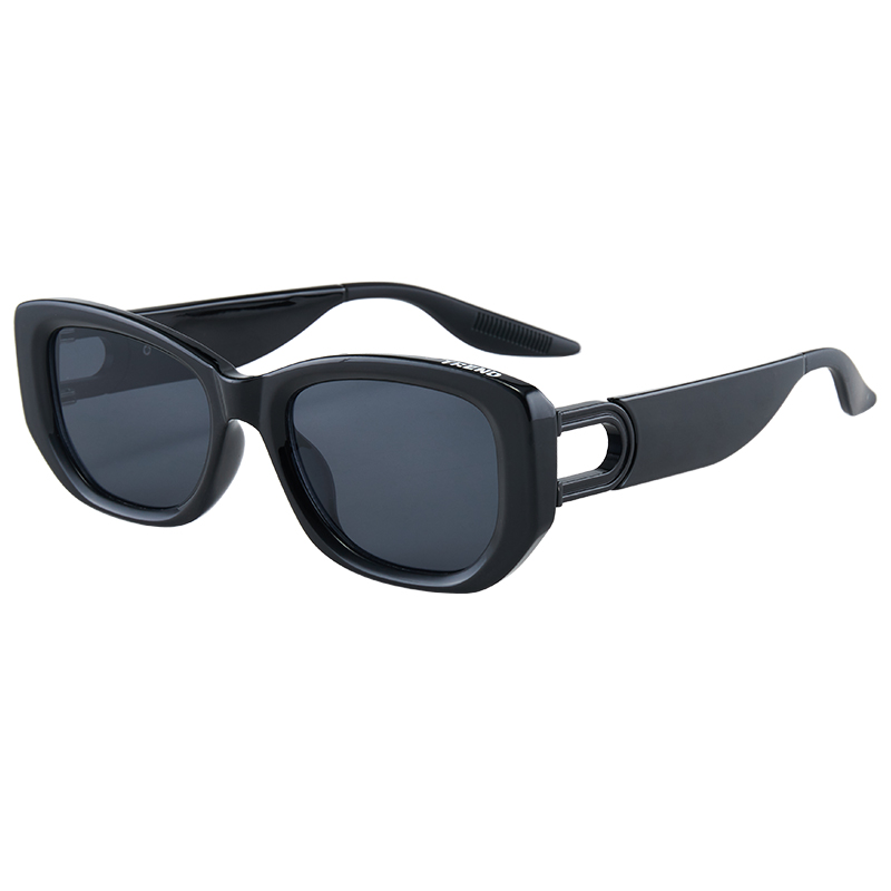 White Thick-Bordered Cat-Eye Sunglasses for Women - Trendy European American Style, High-End Fashion for Street Photography and Sun Protection White Thick-Bordered Cat-Eye Sunglasses for Women - Trendy European American Style, High-End Fashion for Street Photography and Sun Protection