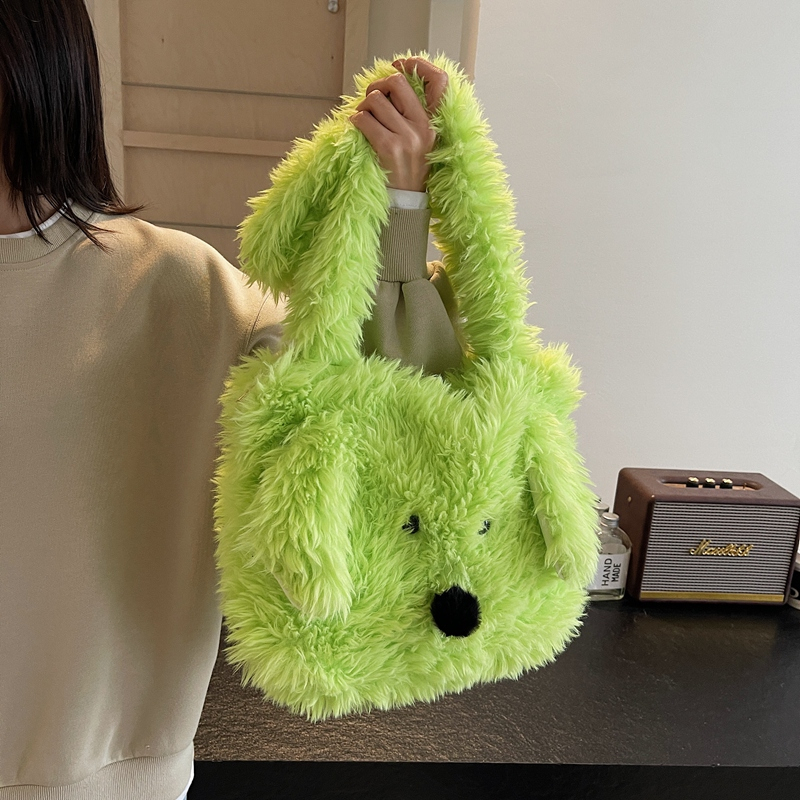 Winter 2025 Plush Handbag for Women, Cute Furry Crossbody Bag, Fashionable Casual Tote, Versatile Winter Style