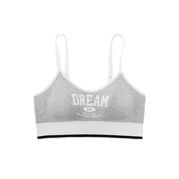 Wireless Dance Sports Bra for Women with Chest Pads, Shockproof Design, Gathered Style, Beautiful Back, Lettered Fitness Top Wireless Dance Sports Bra for Women with Chest Pads, Shockproof Design, Gathered Style, Beautiful Back, Lettered Fitness Top