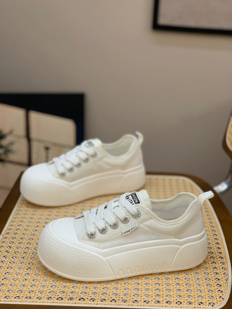 Women's Big-Headed Mesh Breathable Sneakers - Cute Quirky Lightweight Thick-Soled Casual Shoes for Summer 2025 Women's Big-Headed Mesh Breathable Sneakers - Cute Quirky Lightweight Thick-Soled Casual Shoes for Summer 2025