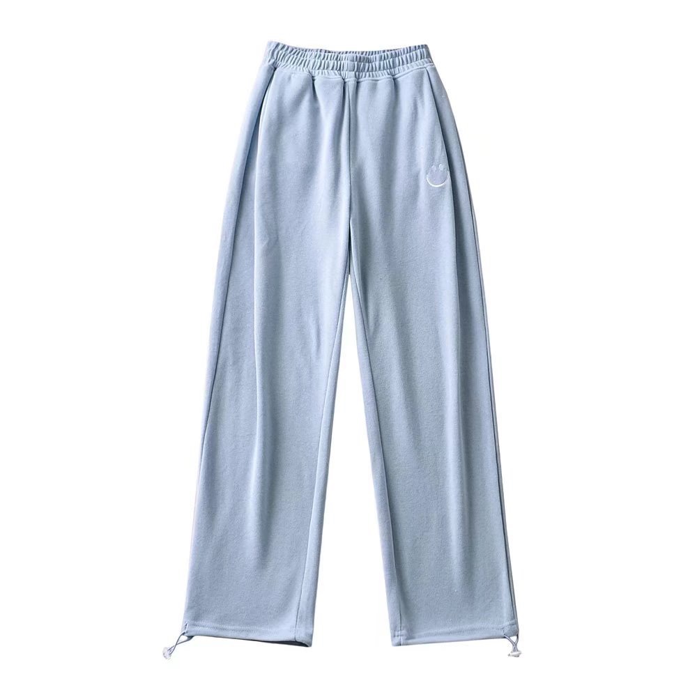 Women's Blue Cat Short Top with Baby Blue Jogger Casual Pants - Jazz Dance Outfit for Comfortable Style Women's Blue Cat Short Top with Baby Blue Jogger Casual Pants - Jazz Dance Outfit for Comfortable Style