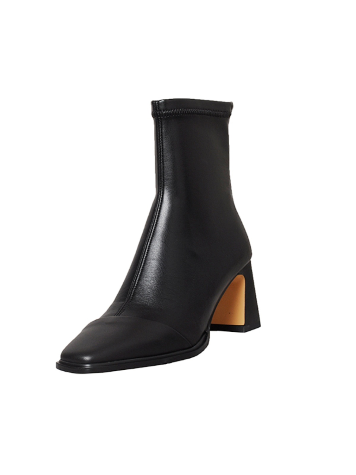 Women’s Chunky Heeled Square-Toed Black Ankle Boots - Versatile Autumn Winter Fashion for Trendy Looks Women’s Chunky Heeled Square-Toed Black Ankle Boots - Versatile Autumn Winter Fashion for Trendy Looks