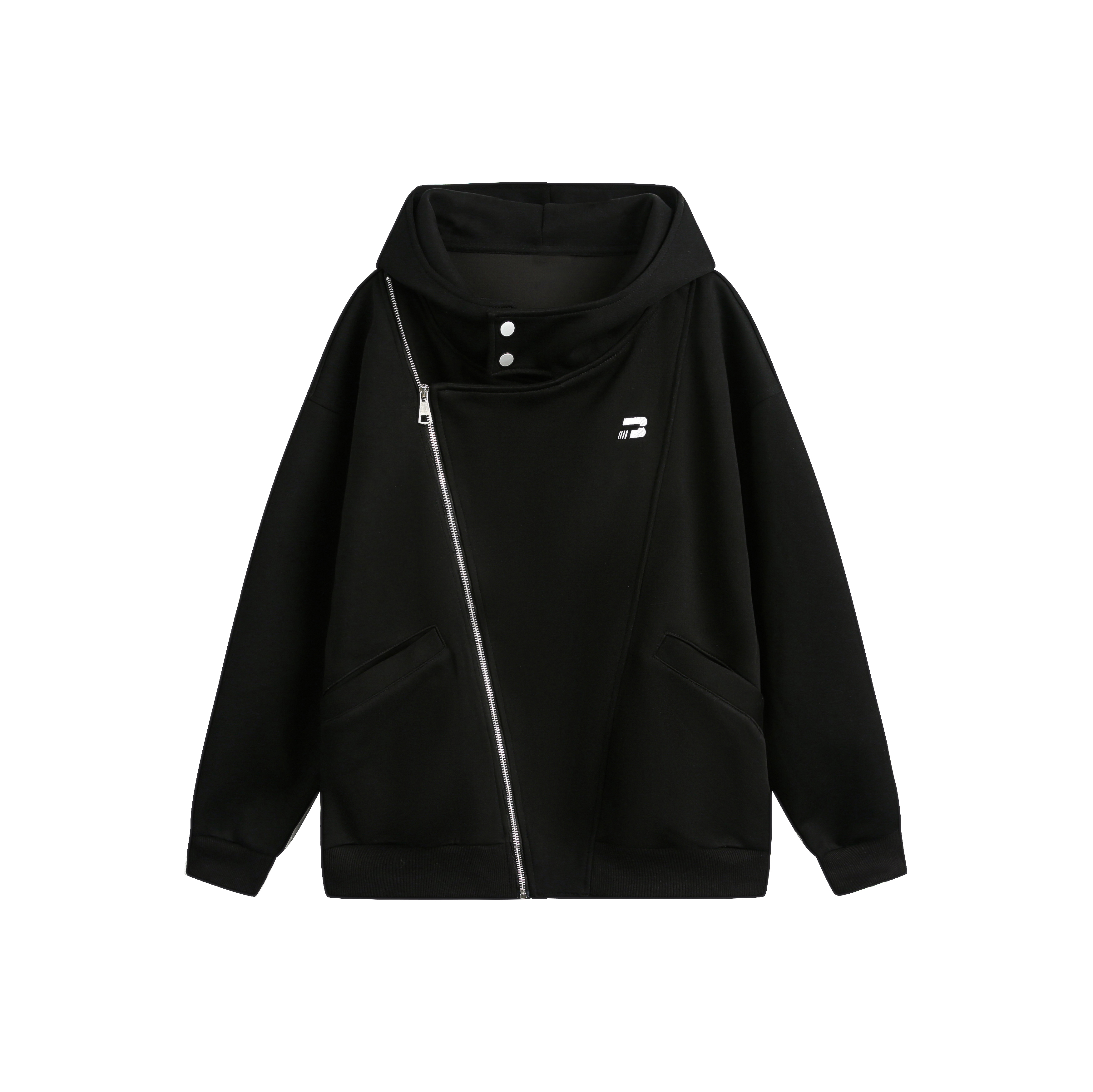 Women's College Style Double Zipper Sweatshirt Cardigan - Trendy Loose BF Hooded Jacket for Spring and Autumn 2025 Women's College Style Double Zipper Sweatshirt Cardigan - Trendy Loose BF Hooded Jacket for Spring and Autumn 2025