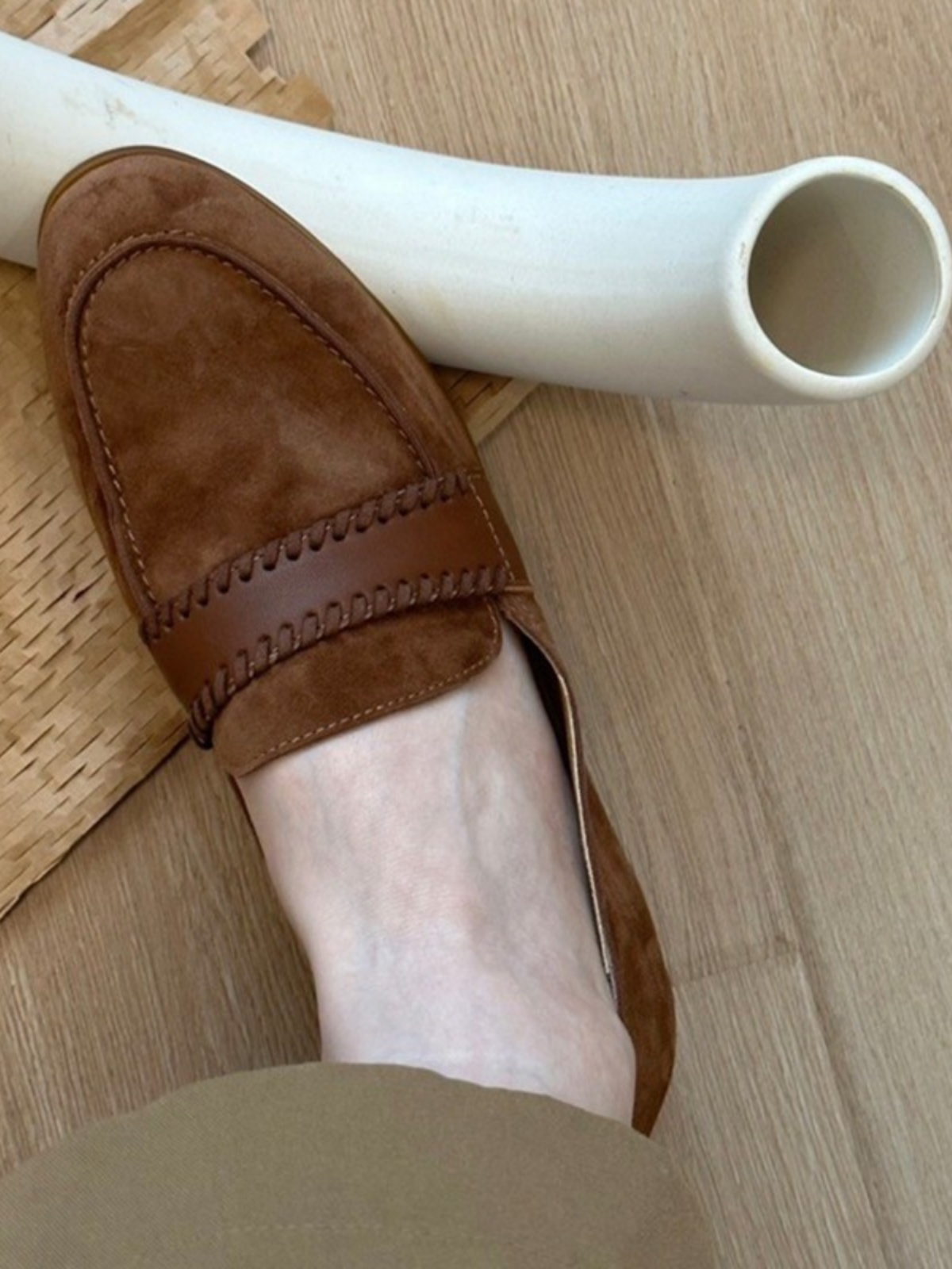 Women's Cowhide Loafers - Genuine Leather Flats with Soft Sole, Comfortable Casual Style for Spring and Summer 2025 Women's Cowhide Loafers - Genuine Leather Flats with Soft Sole, Comfortable Casual Style for Spring and Summer 2025