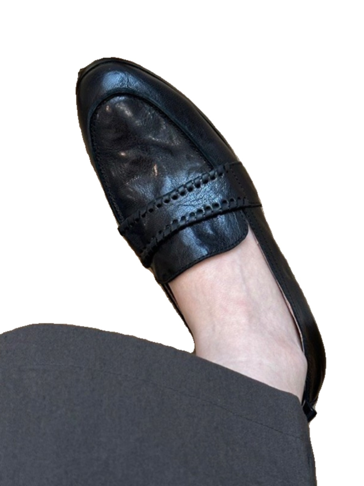 Women's Cowhide Loafers - Genuine Leather Flats with Soft Sole, Comfortable Casual Style for Spring and Summer 2025 Women's Cowhide Loafers - Genuine Leather Flats with Soft Sole, Comfortable Casual Style for Spring and Summer 2025