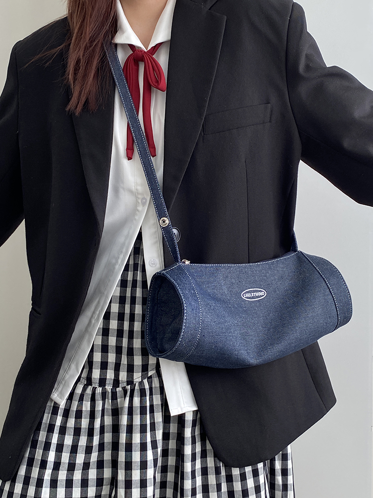 Women's Denim Single Shoulder Crossbody Bag - Trendy Underarm Handbag for Active Lifestyle - 2025 Niche Design Women's Denim Single Shoulder Crossbody Bag - Trendy Underarm Handbag for Active Lifestyle - 2025 Niche Design