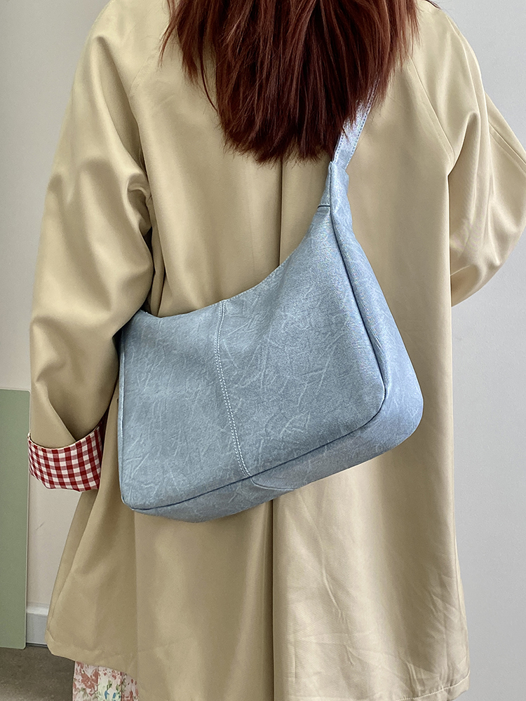 Women's Denim Tote Bag - Versatile Large Capacity Crossbody Shoulder Bag for Everyday Style Women's Denim Tote Bag - Versatile Large Capacity Crossbody Shoulder Bag for Everyday Style