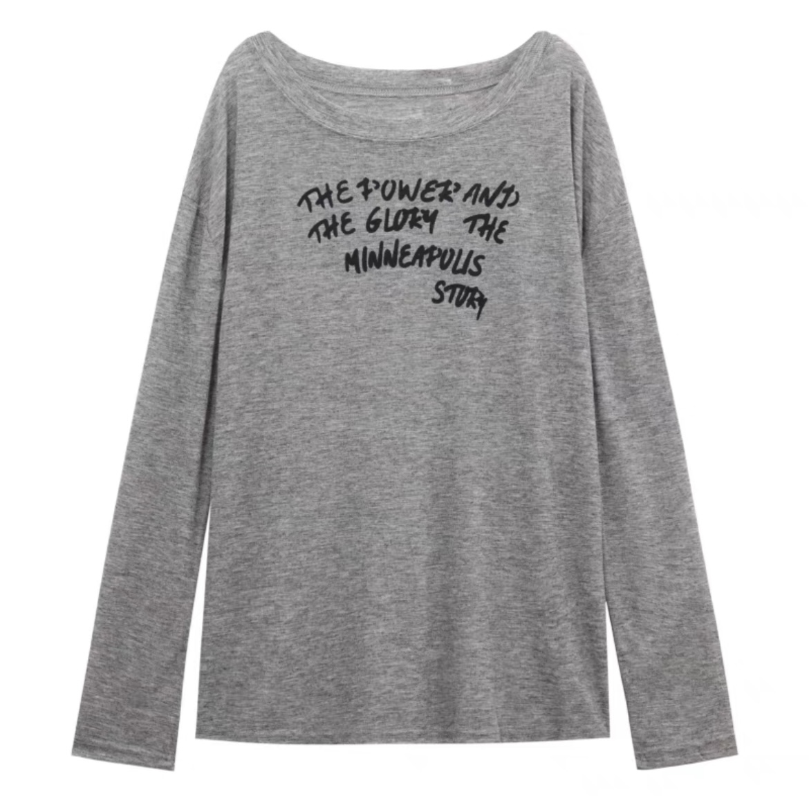 Women's Gray Letter Long-Sleeve Top and Dark Gray Quick-Dry Cargo Pants Jazz Dance Outfit, Perfect for Active Wear and Dance Classes