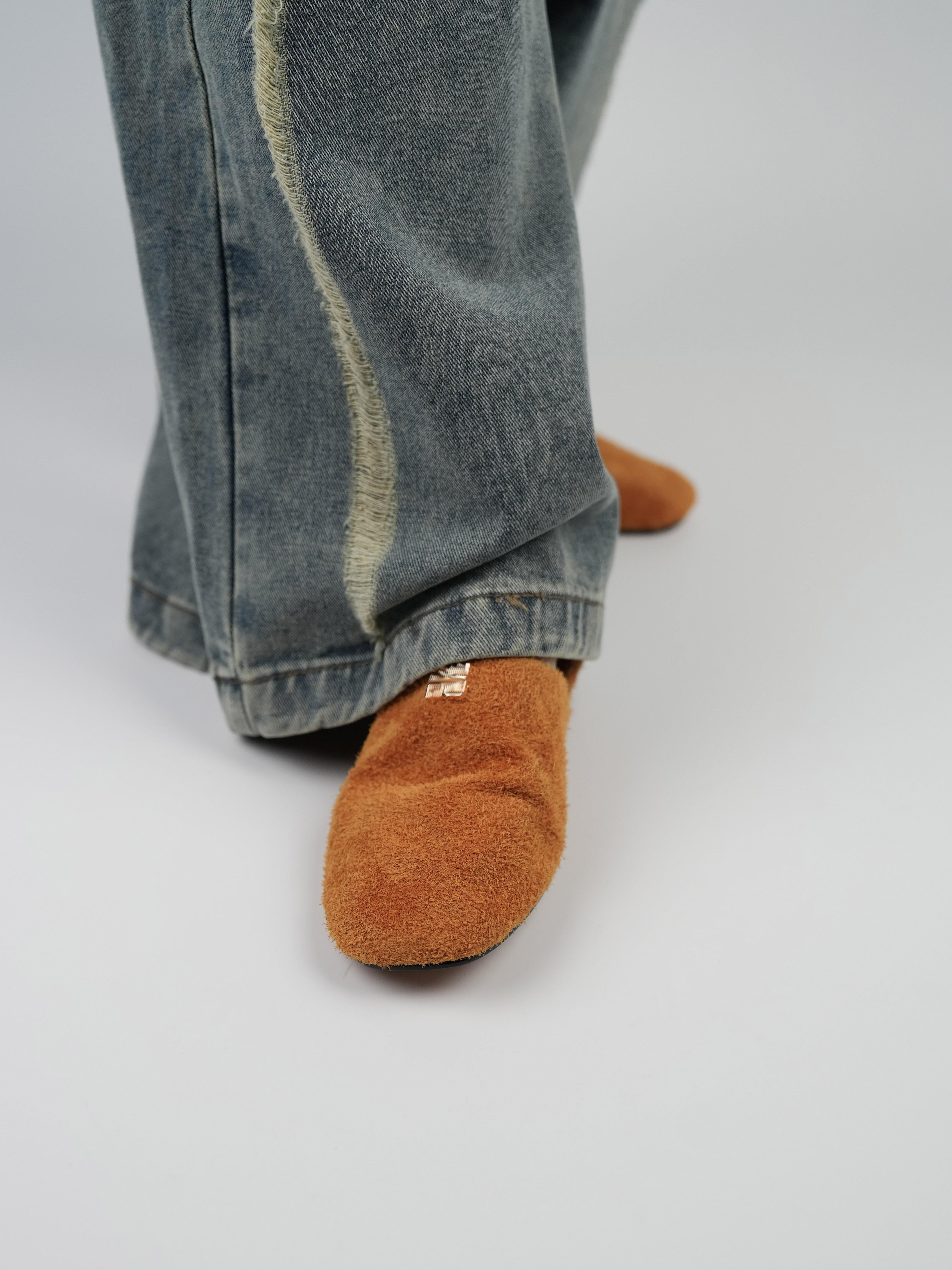 Women’s Green Open-Toe Slippers - Casual Flat Genuine Leather Half-Sandals for Summer Vacation Fashion Women’s Green Open-Toe Slippers - Casual Flat Genuine Leather Half-Sandals for Summer Vacation Fashion