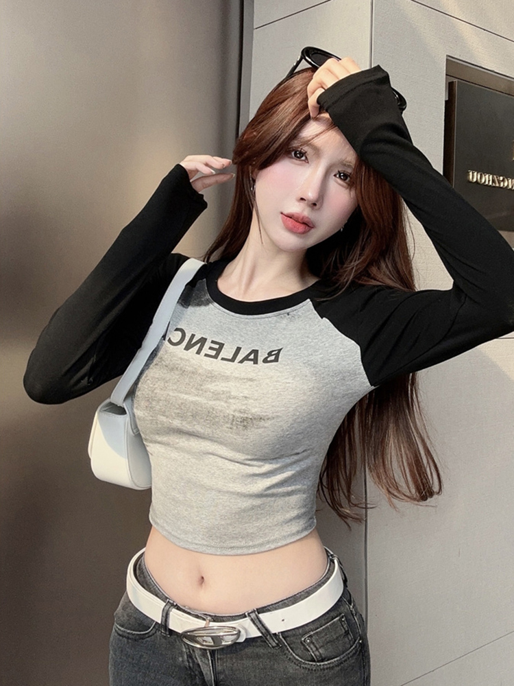 Women's K-Pop Style Long Sleeve Jazz Dance Top - Autumn & Winter Performance Wear for Girls, Trendy Niche Dance Outfit Women's K-Pop Style Long Sleeve Jazz Dance Top - Autumn & Winter Performance Wear for Girls, Trendy Niche Dance Outfit