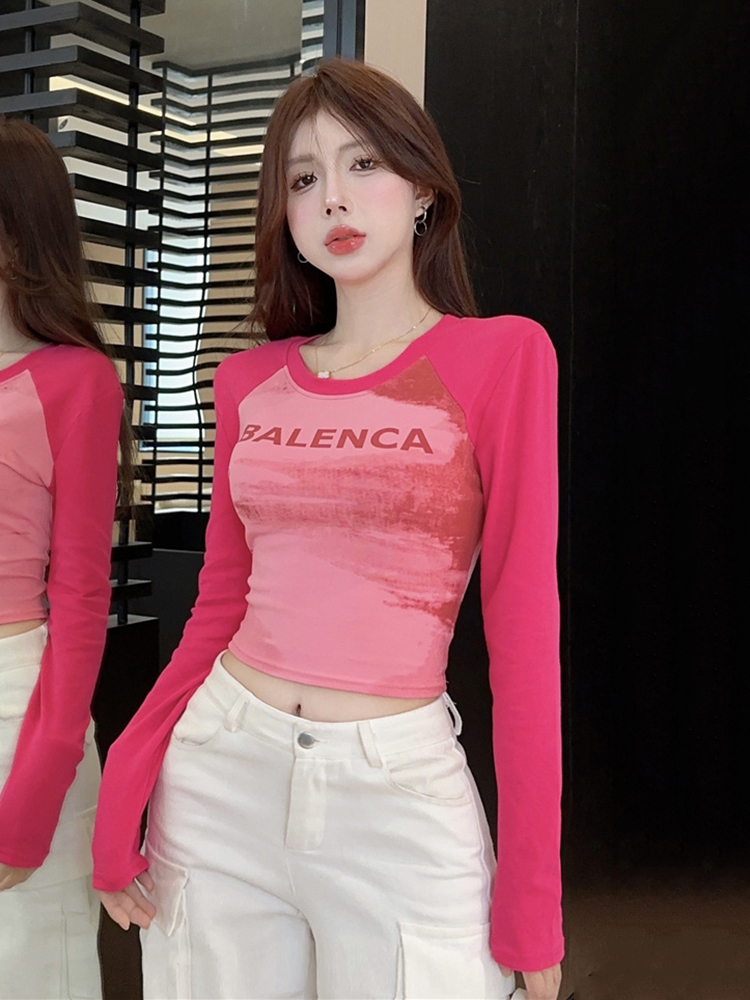 Women's K-Pop Style Long Sleeve Jazz Dance Top - Autumn & Winter Performance Wear for Girls, Trendy Niche Dance Outfit Women's K-Pop Style Long Sleeve Jazz Dance Top - Autumn & Winter Performance Wear for Girls, Trendy Niche Dance Outfit