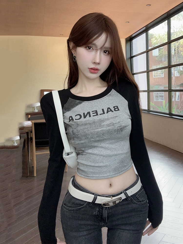 Women's K-Pop Style Long Sleeve Jazz Dance Top - Autumn & Winter Performance Wear for Girls, Trendy Niche Dance Outfit Women's K-Pop Style Long Sleeve Jazz Dance Top - Autumn & Winter Performance Wear for Girls, Trendy Niche Dance Outfit