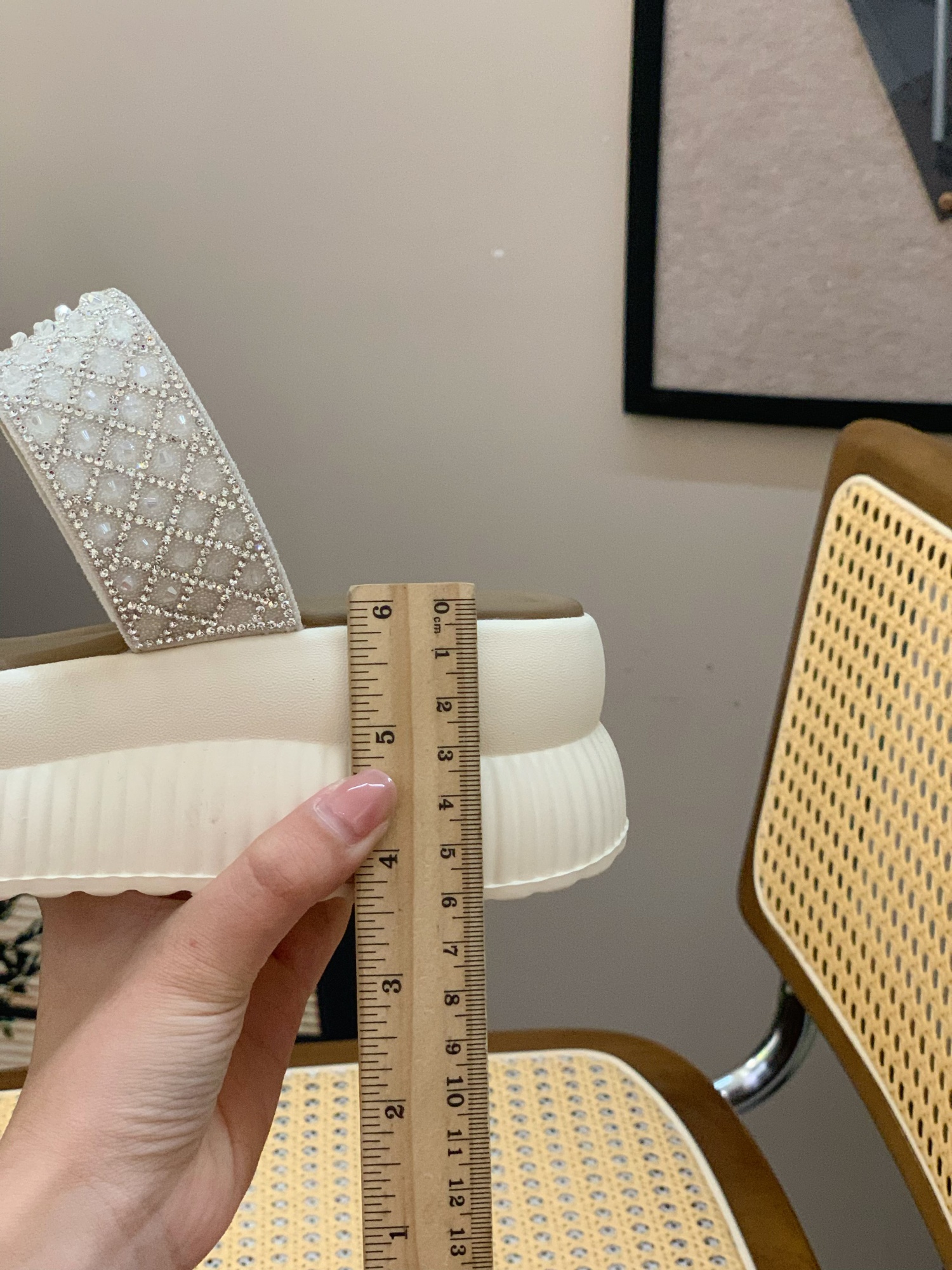 Women's Lightweight Rhinestone Slip-On Platform Sandals - Versatile & Comfortable Summer Style 2025 Women's Lightweight Rhinestone Slip-On Platform Sandals - Versatile & Comfortable Summer Style 2025