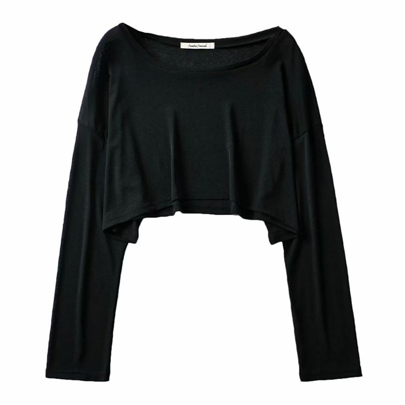 Women's Long Sleeve Loose Fit Sun Protection T-Shirt Top - Summer Jazz Dancing Cover-Up in Lightweight Lazy Style Women's Long Sleeve Loose Fit Sun Protection T-Shirt Top - Summer Jazz Dancing Cover-Up in Lightweight Lazy Style