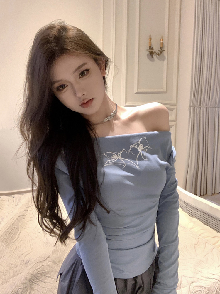 Women's Long Sleeve T-Shirt - Jazz Dance & K-Pop Inspired, Perfect for Spring & Autumn Music Festival Outfits Women's Long Sleeve T-Shirt - Jazz Dance & K-Pop Inspired, Perfect for Spring & Autumn Music Festival Outfits