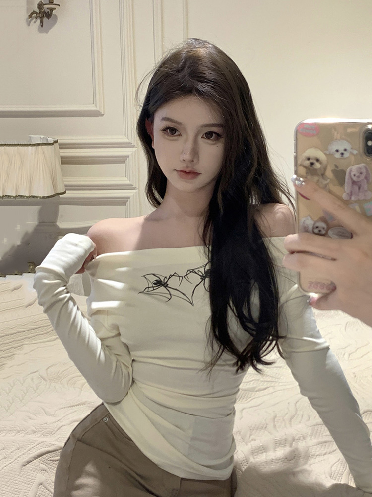 Women's Long Sleeve T-Shirt - Jazz Dance & K-Pop Inspired, Perfect for Spring & Autumn Music Festival Outfits Women's Long Sleeve T-Shirt - Jazz Dance & K-Pop Inspired, Perfect for Spring & Autumn Music Festival Outfits