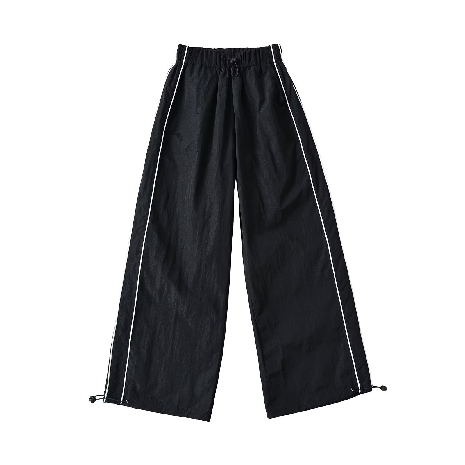 Women's Quick-Dry Hip Hop Sports Pants with Side Stripe - Kpop Dance Outfit, Casual Style, Perfect for 90s and Y2K Fashion Women's Quick-Dry Hip Hop Sports Pants with Side Stripe - Kpop Dance Outfit, Casual Style, Perfect for 90s and Y2K Fashion