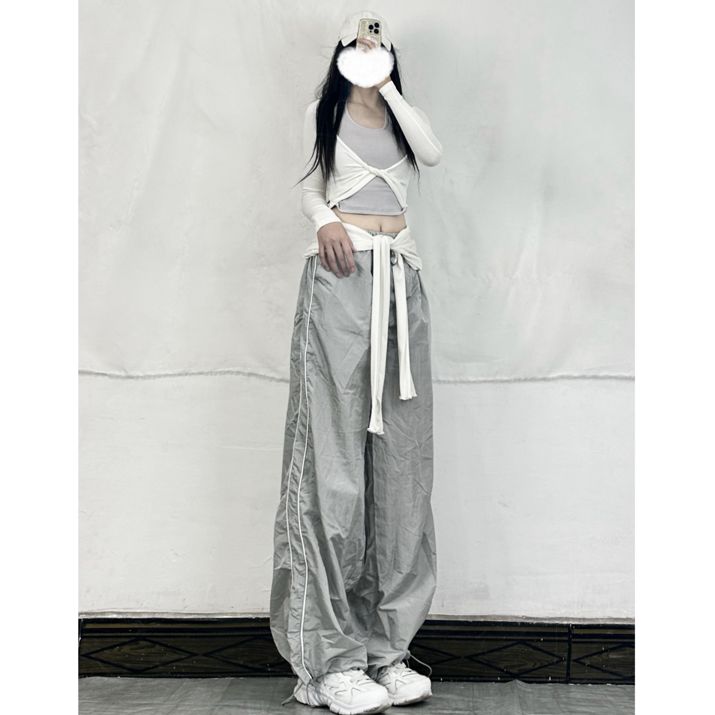 Women's Quick-Dry Hip Hop Sports Pants with Side Stripe - Kpop Dance Outfit, Casual Style, Perfect for 90s and Y2K Fashion Women's Quick-Dry Hip Hop Sports Pants with Side Stripe - Kpop Dance Outfit, Casual Style, Perfect for 90s and Y2K Fashion